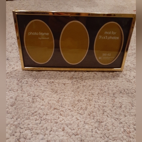 Vintage Photo Frame by Intercraft Mat Frame for 3 1/2 × 5 Photos - Picture 3 of 8